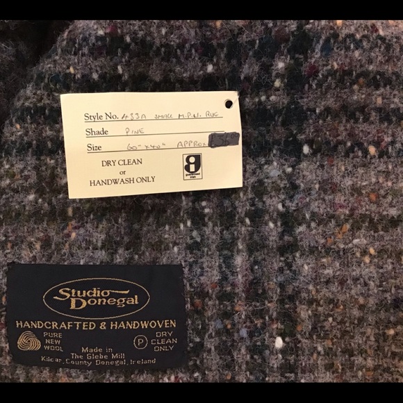 Studio Donegal Tweed Wool Throw - Picture 5 of 5